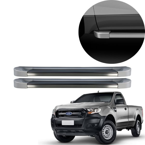 Estribo EVO Ranger Cabine Simples 2013 at...