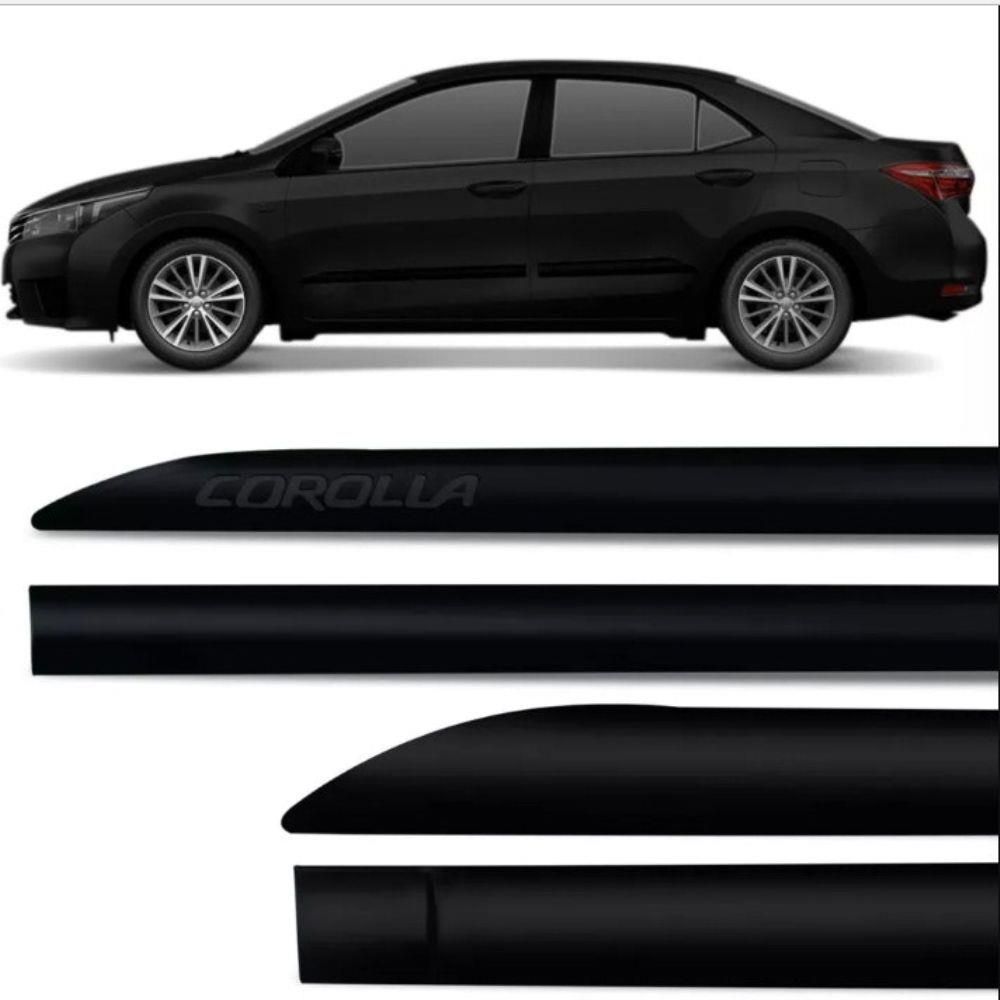 Friso Lateral Corolla 15/20 Preto Eclipse... Friso Lateral Corolla 15/20 Preto Eclipse...