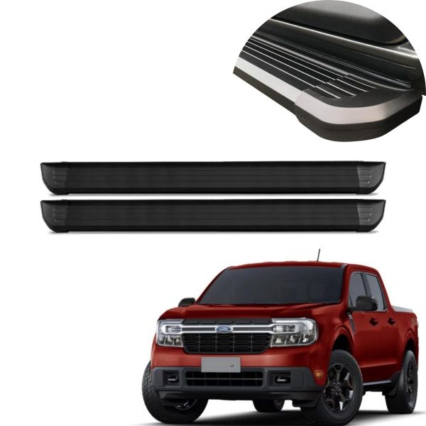 Estribo Alumínio Preto Maverick 2022 até ...