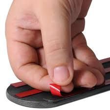 Friso Lateral T-Cross Preto Ninja SLIM* Friso Lateral T-Cross Preto Ninja SLIM*