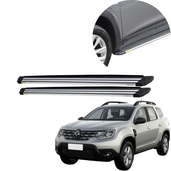 Estribo Alumínio Slim Anodizado Duster 20...