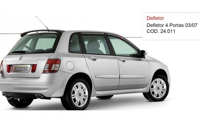 Calha de Chuva 4P Stilo* Calha de Chuva 4P Stilo*