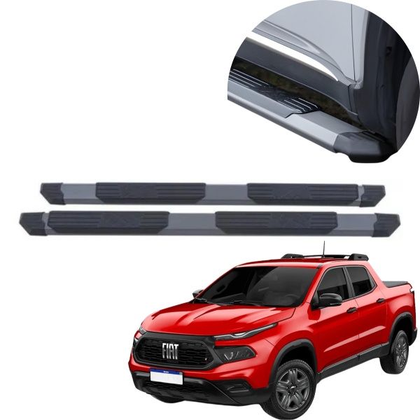 Estribo Extreme Cinza Toro 2016 até 2025 C&K